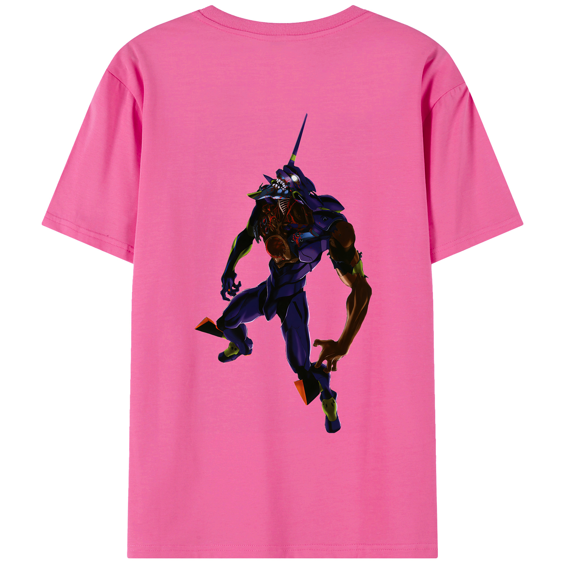 （画像用） EVA 新世紀エヴァンゲリオン レディース半袖Tシャツ(バックプリント)